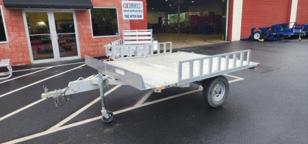 Used 2014 90  X 111  Aluma A888 ATV Trailer 2.2K with Spare