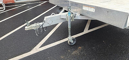 Used 2014 90" X 111" Aluma A888 ATV Trailer 2.2K with Spare