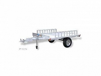 Used 2014 90" X 111" Aluma A888 ATV Trailer 2.2K with Spare