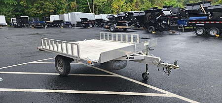 Used 2014 90" X 111" Aluma A888 ATV Trailer 2.2K with Spare