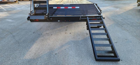 New 8.5 x 18+4 Sure-Trac Deckover w/Beavertail Equipment Trailer  15k