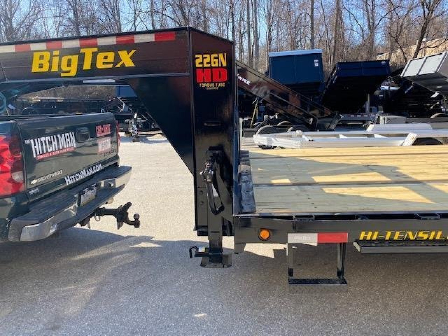 New 8.5 x 40 (35+5) 22GN Big Tex Deckover Equipment Trailer w/ Mega Ramps & Spare tire** 23.9k