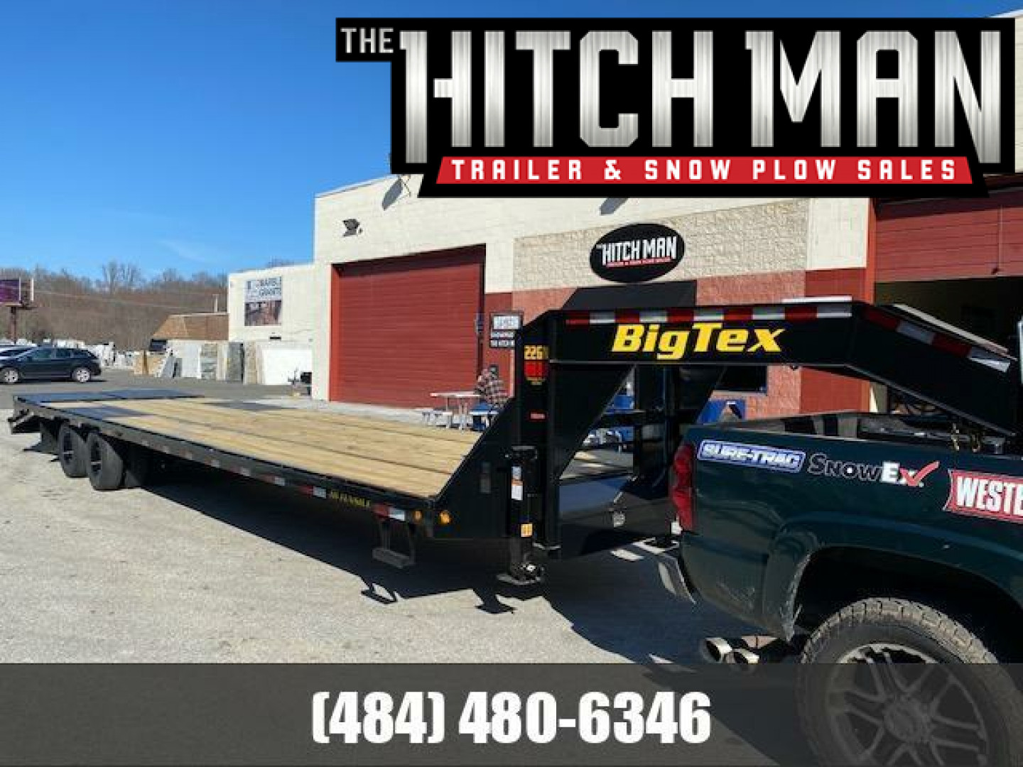 New 8.5 x 40 (35+5) 22GN Big Tex Deckover Equipment Trailer w/ Mega Ramps & Spare tire** 23.9k