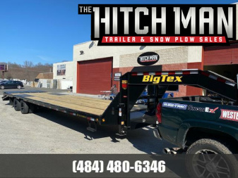 New 8.5 x 40 (35+5) 22GN Big Tex Deckover Equipment Trailer w/ Mega Ramps & Spare tire** 23.9k
