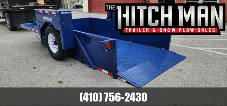 New 6' 3" x 12' Air-Tow US12-55 Drop Deck  Equipment Trailer 8.5k GVWR, **w/ 110v Battery Charger & Spare Tire Mounting Bracket