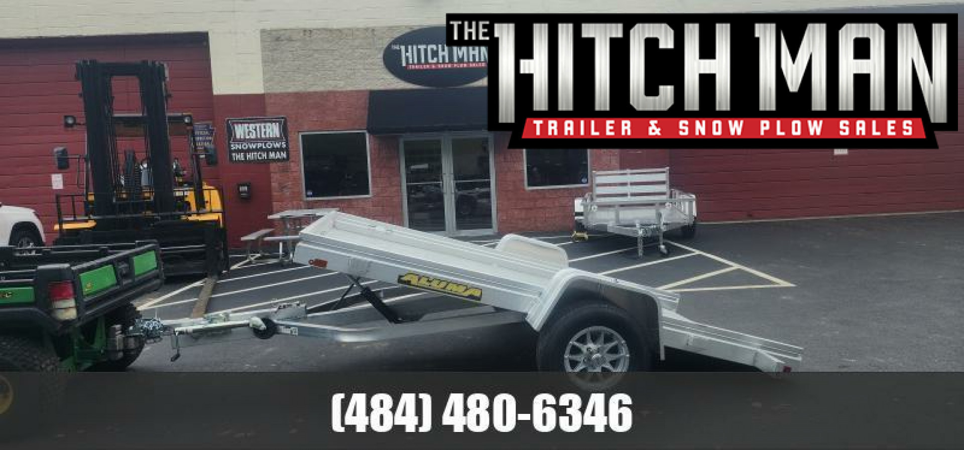 New 5.9 x 10.2 Aluma 6810H Tilt Utility Trailer 3k