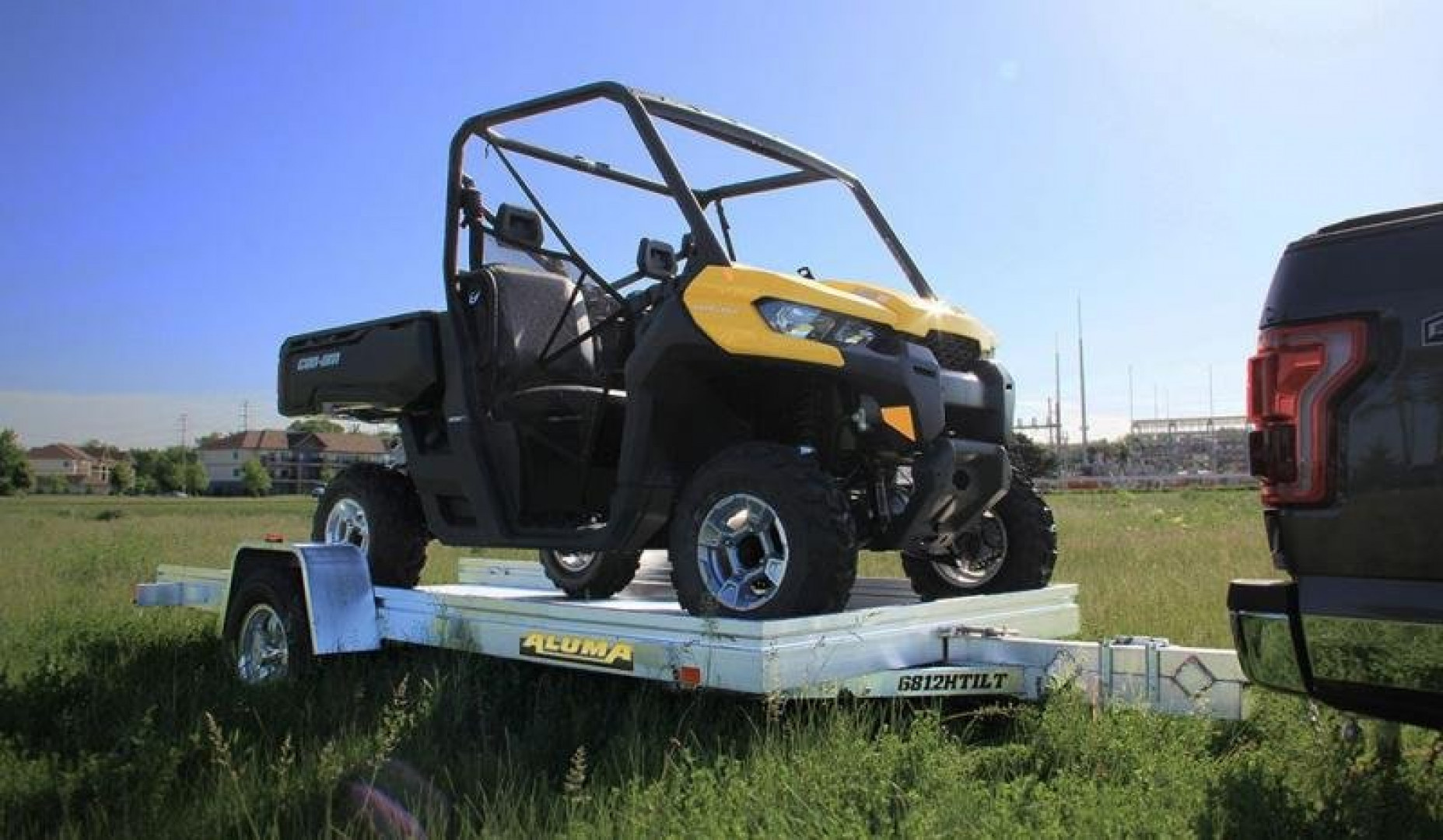 New 5.9 x 10.2 Aluma 6810H Tilt Utility Trailer 3k