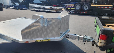 New 6.5' X 11' Aluma MC210 2 Place Motorcycle Trailer 3K