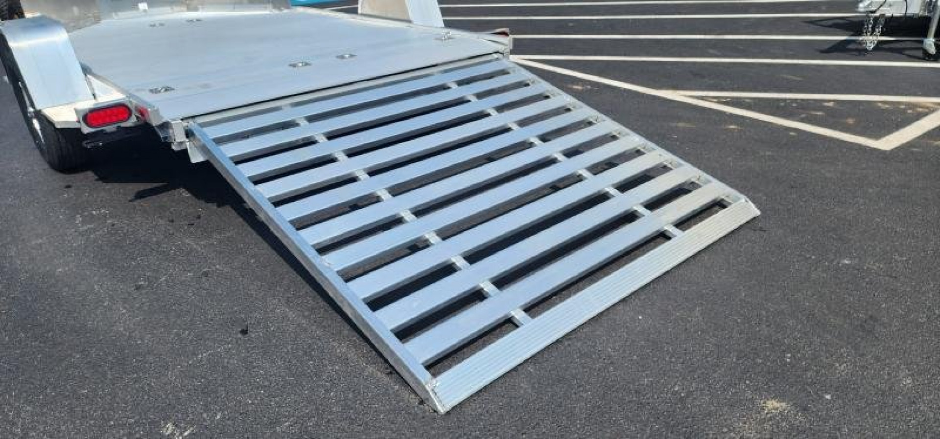 New 6.5' X 11' Aluma MC210 2 Place Motorcycle Trailer 3K