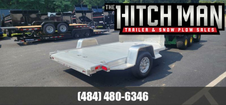 New 6.5' X 11' Aluma MC210 2 Place Motorcycle Trailer 3K