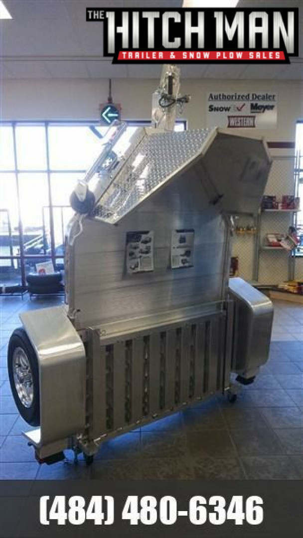 New 4'3" x 8.75 ALUMA MC1F Motorcycle Trailer 2k