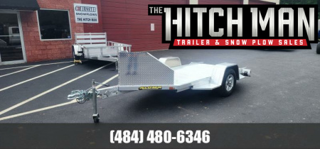 New 4'3" x 10'5" Aluma MC10 Aluminum Single Motorcycle Trailer 2k