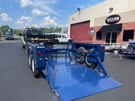New 6'3" x 12' Air Tow T12-10 Drop Deck Flatbed Trailer 13.3k