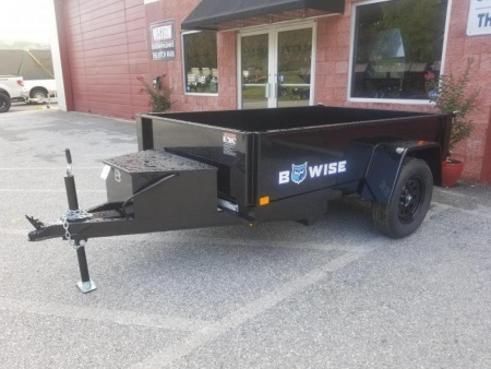 New 5 x 8 BWISE Low Pro Dump Trailer 3k
