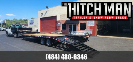 New 8.5 x 25 (20+5) Sure-Trac HD Deckover Trailer 15k
