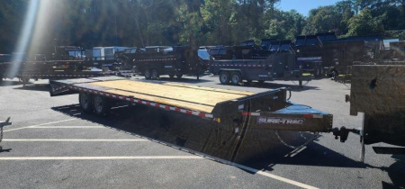 New 8.5 x 25 (20+5) Sure-Trac HD Deckover Trailer 15k