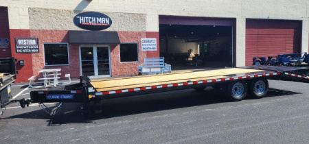 New 8.5 x 25 (20+5) Sure-Trac HD Deckover Trailer 15k