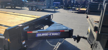 New 8.5 x 25 (20+5) Sure-Trac HD Deckover Trailer 15k