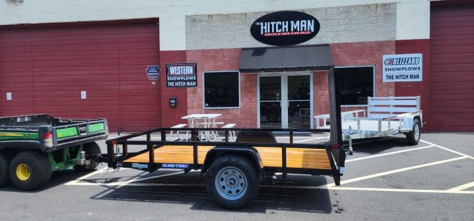 New 5 x 10 Sure-Trac Tube Top Utility Trailer 3k