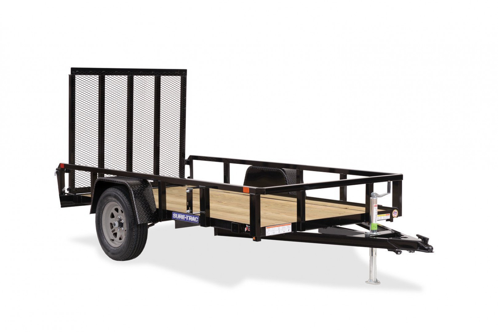 New 5 x 10 Sure-Trac Tube Top Utility Trailer  3k