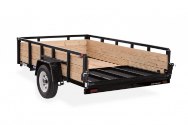 New 5 x 8 Sure-Trac Tube Top Three Board Trailer 3k