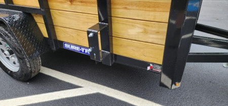 New 5 x 8 Sure-Trac Tube Top Three Board Trailer 3k