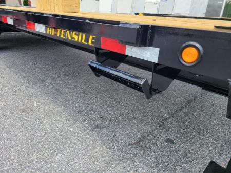 New 8.5 x 25 (20+5) Big Tex 16GN Gooseneck Deck Over Equipment Trailer, 17.5k **w/Mega Ramps & Spare Tire Assy