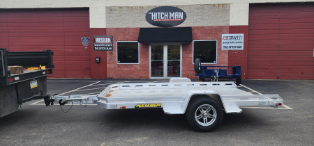 New 6.5' x 12' ALUMA 7712H TILT BED Aluminum Utility Trailer 3k **15  Wheels