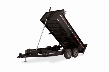 New SALE***7 x 16 Sure Trac Low-Pro Telescopic Dump Trailer 14k