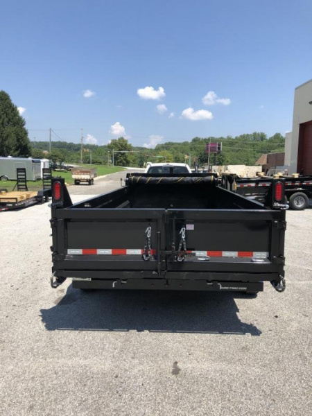 New SALE***7 x 16 Sure Trac Low-Pro Telescopic Dump Trailer 14k