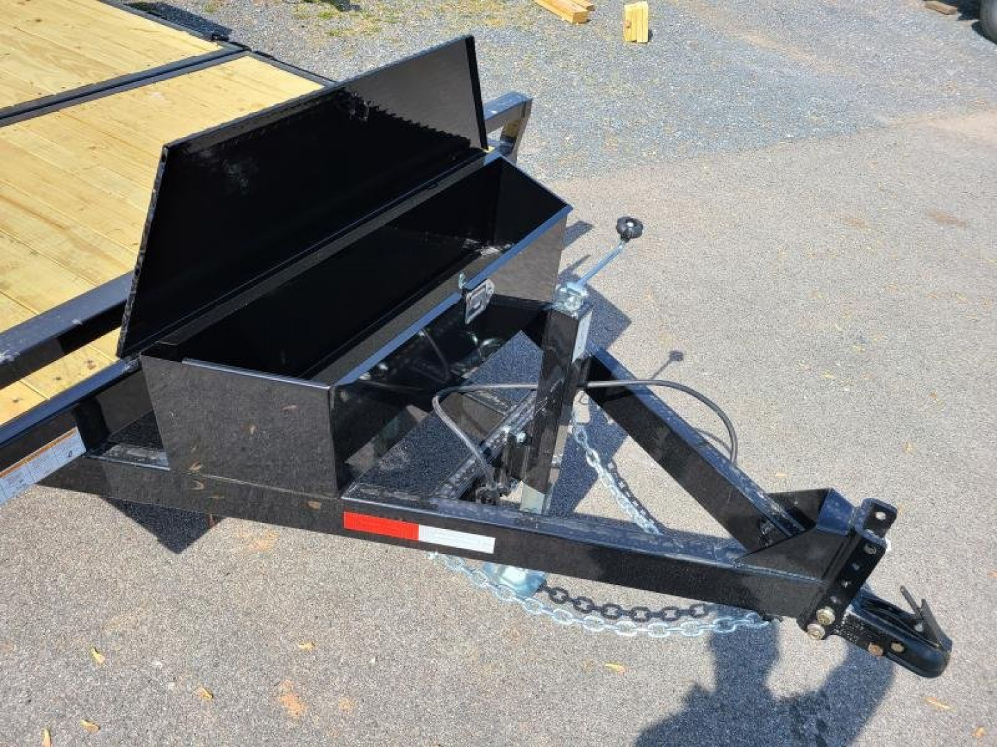 New 6.5 x 16 (12+4) Sure-Trac Single Axle Tilt Bed Equipment Trailer, 7.8k GVWR **w/4' Stationary Deck