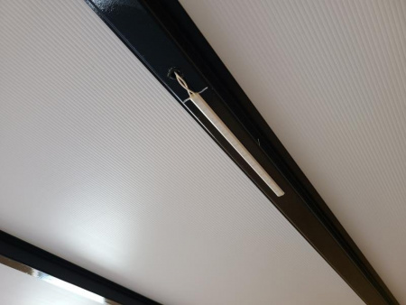 New 8.5 x 24 Car-Mate Custom Enclosed Car Trailer, 10K GVWR ***White w/Get Out Door, 6" Extra Height, 6k Torsion Axles, Black Spoke Wheels