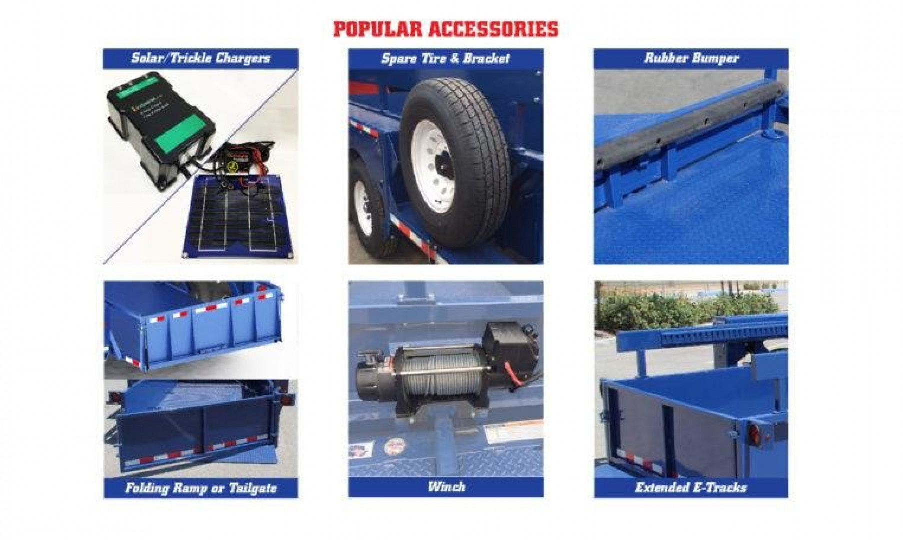 New 6'3" x 16' Air-Tow UT16-14 Steel Side Drop Deck Equipment Flatbed Trailer, 18k ***w/Spare Tire Mount & 110v Battery Charger