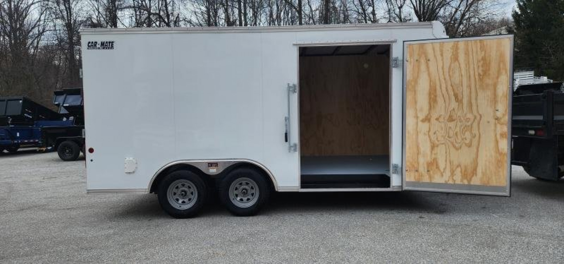 New 8.5 x 16 CarMate Custom Car Hauler 7k