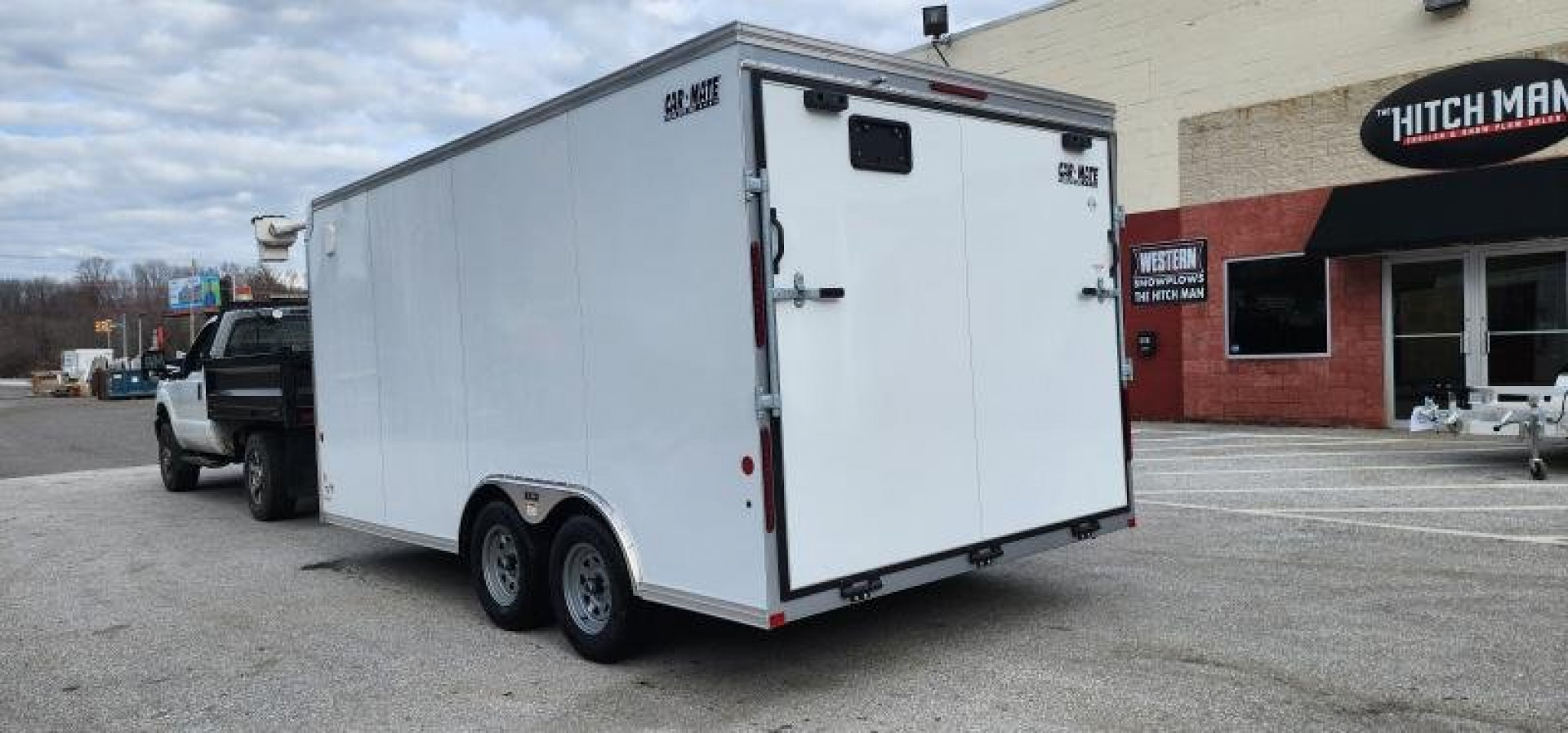 New 8.5 x 16 CarMate Custom Car Hauler 7k