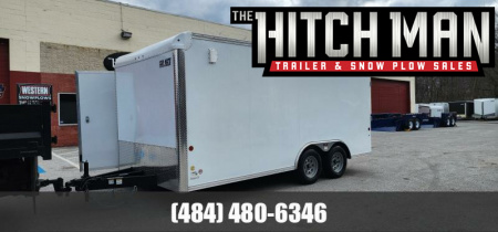 New 8.5 x 16 CarMate Custom Car Hauler 7k