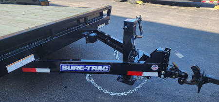 New 7 x 18 Sure-Trac Tilt Bed Equipment Trailer  14k