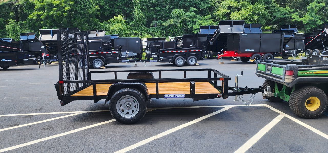New 5 x 10 Sure-Trac Tube Top Utility Trailer 3k