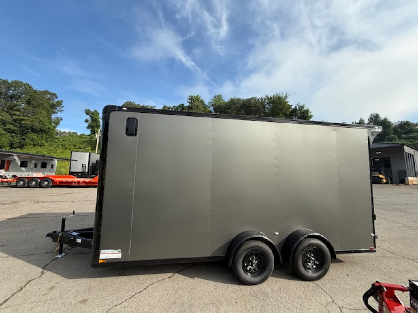 New 2025 Outlaw Trailers 7x16 7k Torsion Spread Axle Cargo / Enclosed Trailer