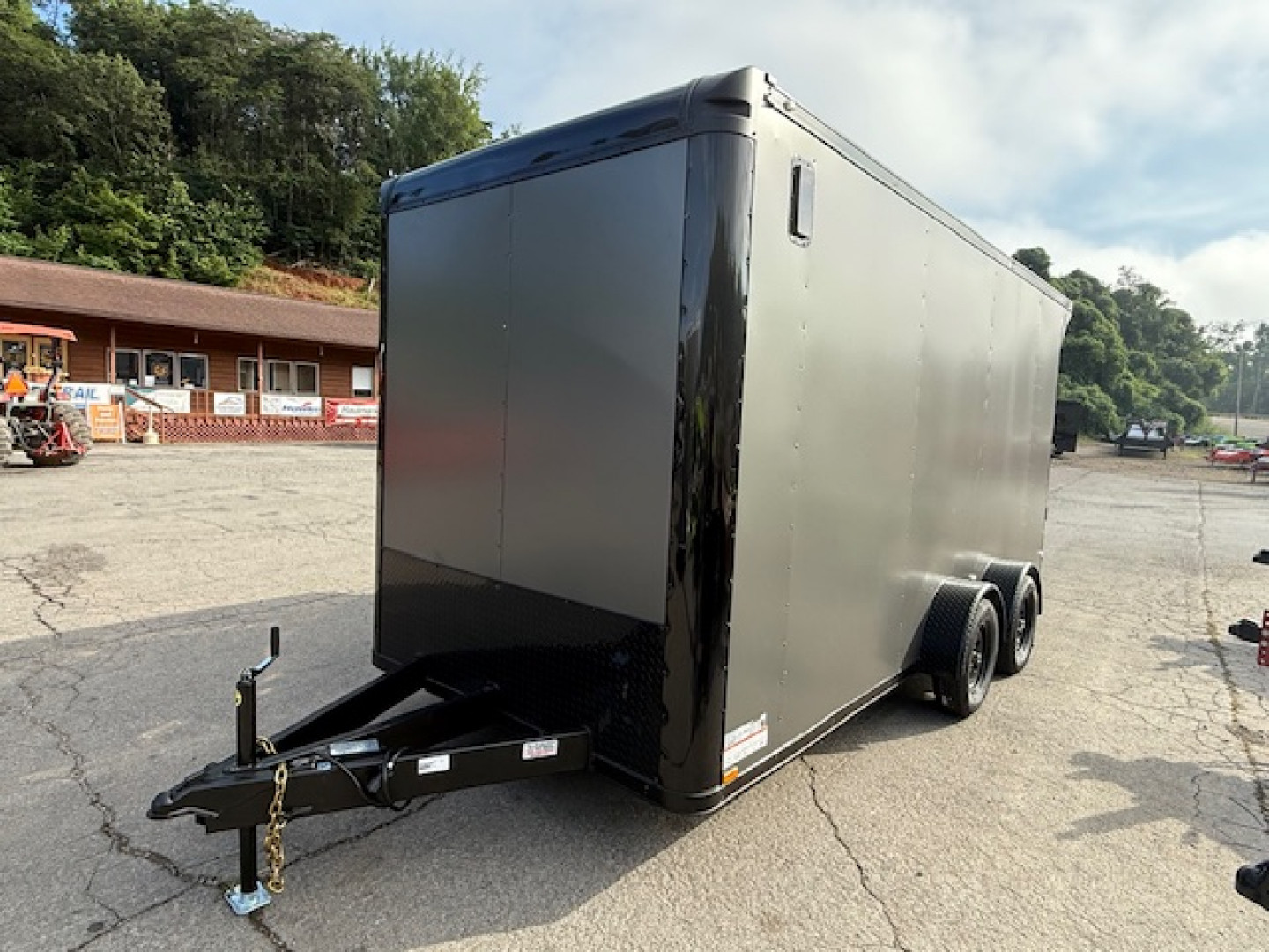 New 2025 Outlaw Trailers 7x16 7k Torsion Spread Axle Cargo / Enclosed Trailer