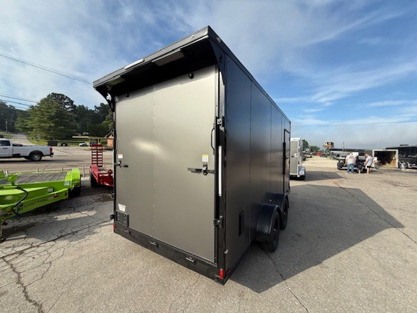New 2025 Outlaw Trailers 7x16 7k Torsion Spread Axle Cargo / Enclosed Trailer