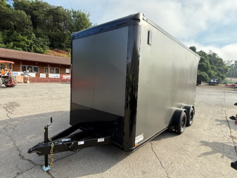 New 2025 Outlaw Trailers 7x16 7k Torsion Spread Axle Cargo / Enclosed Trailer