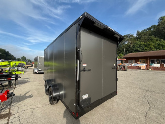 New 2025 Outlaw Trailers 7x16 7k Torsion Spread Axle Cargo / Enclosed Trailer