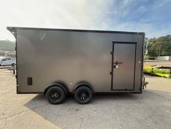 New 2025 Outlaw Trailers 7x16 7k Torsion Spread Axle Cargo / Enclosed Trailer