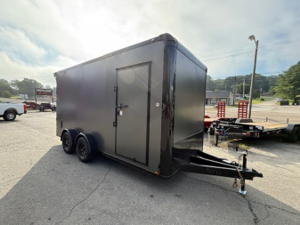 New 2025 Outlaw Trailers 7x16 7k Torsion Spread Axle Cargo / Enclosed Trailer