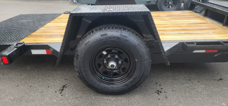 New 62in x 10 Sure-Trac Tilt Bed Equipment Trailer 6k