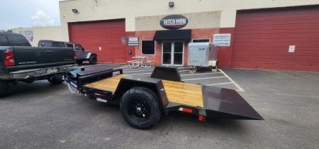 New 62in x 10 Sure-Trac Tilt Bed Equipment Trailer 6k