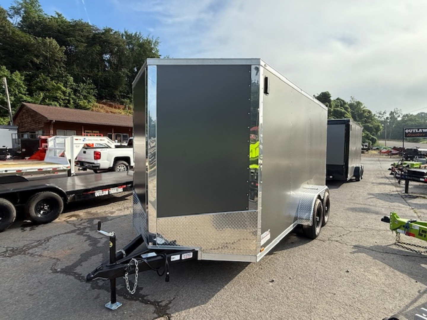 New 2025 Outlaw Trailers 7x14 10K Cargo / Enclosed Trailer