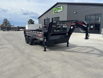 New NEW 2025 Horizon Gooseneck HZ7 14’ x 83” X 24” Dump Trailer 2-7000 lb axles = 14K