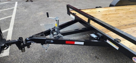 New 7 x 16 (14+2) Sure-Trac C-Channel Car Hauler Trailer 7k